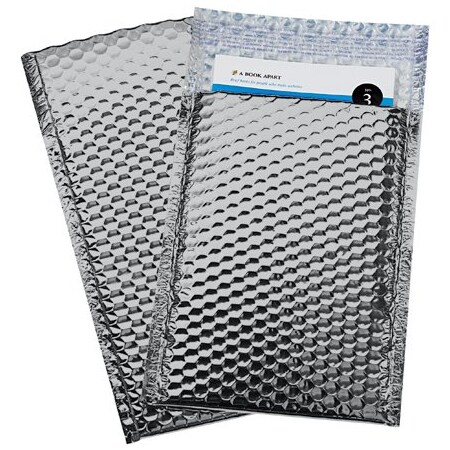 Bsc Preferred 7-1/2 x 11'' Silver Glamour Bubble Mailers, 72PK BUY03998305